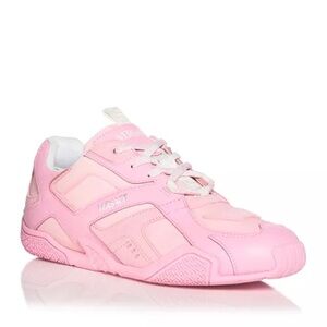 New Authentic Versace Women's Light Pink Galaxia Sneakers